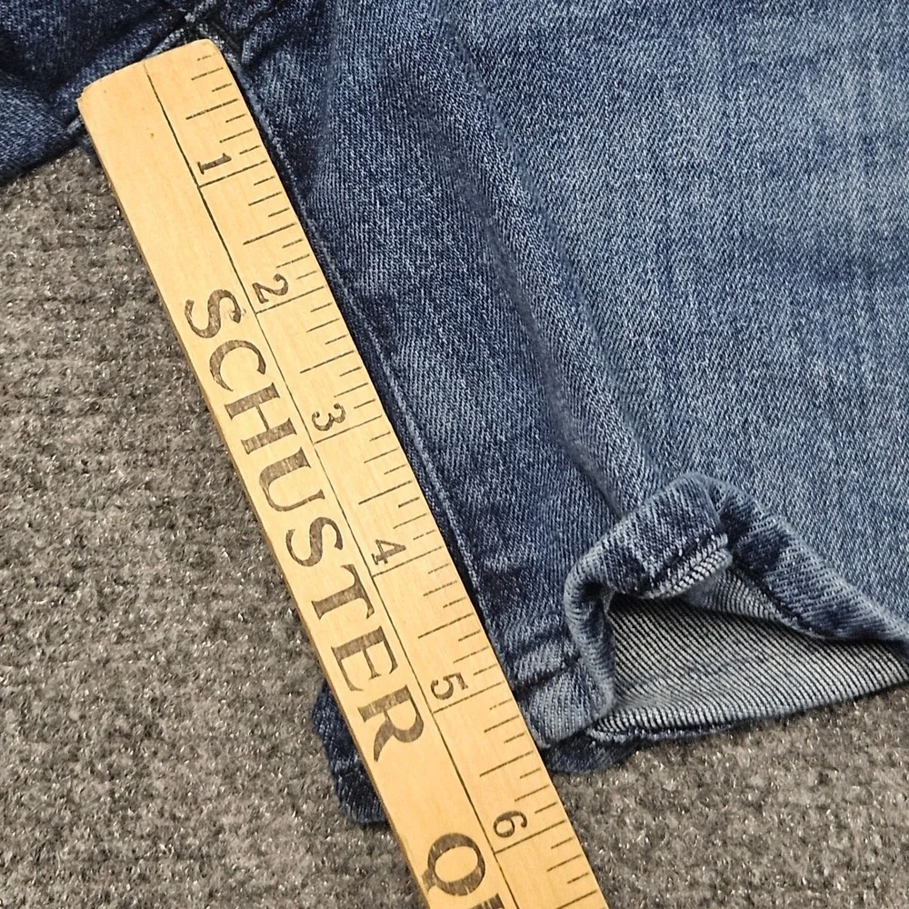 Pilcro x Anthropologie Boyfriend Denim Shorts Size 26 Blue Faded Casual Summer - Picture 7 of 8